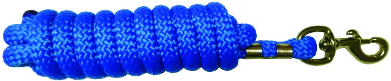 Hy Plaited Lead Rope - Royal Blue